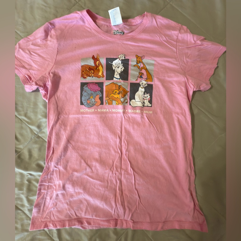 Disney Pink Mom Graphic T-Shirt